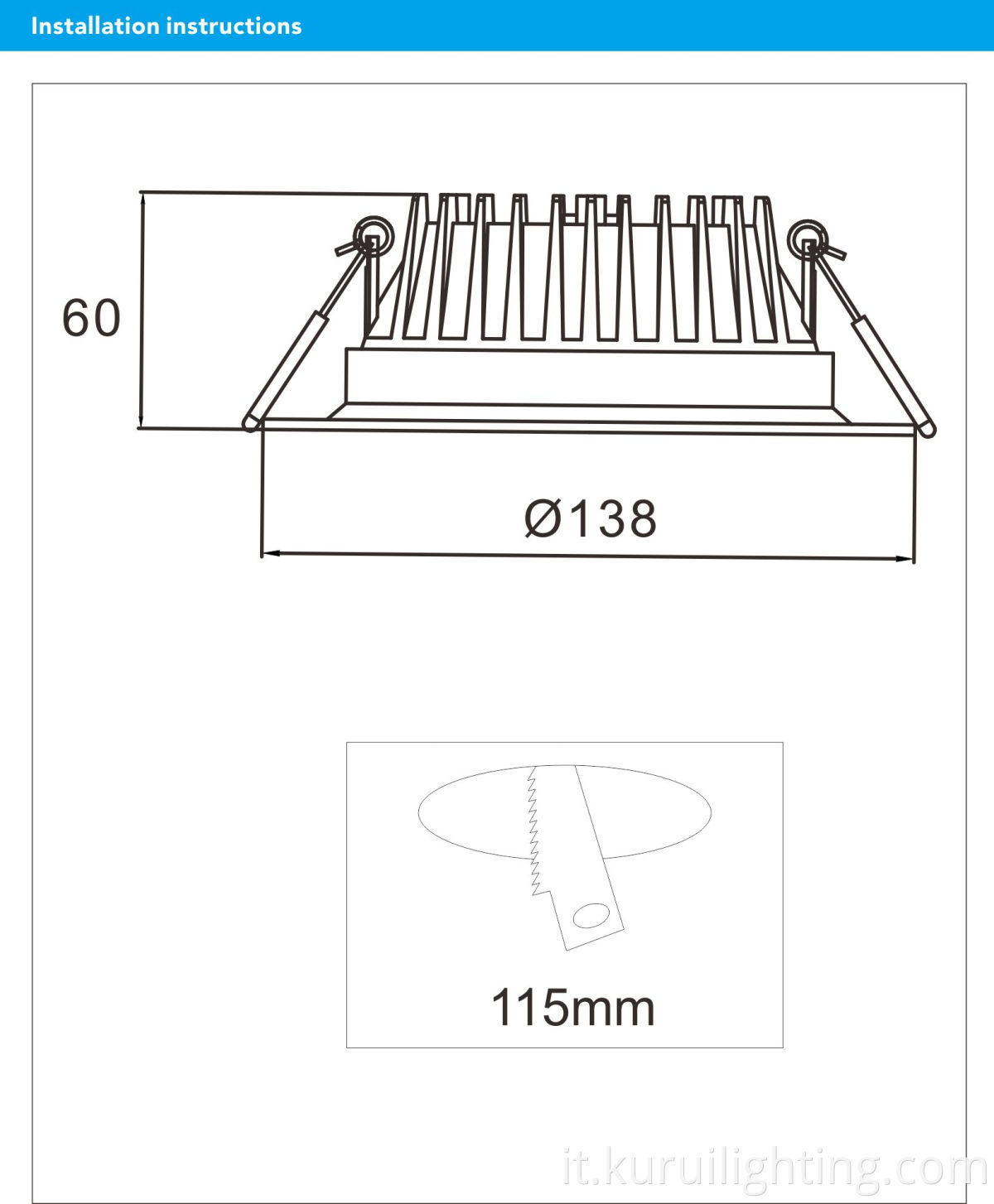 Recessed Downlight